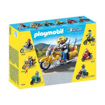 Playmobil - Sport & action Les motos à collectionner - Enfant