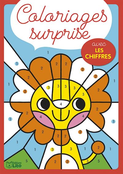 Coloriages surprises avec les chiffres -  Collectif - broché