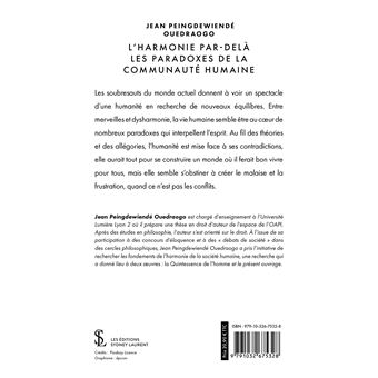 L’harmonie par-delà les paradoxes de la communauté humaine