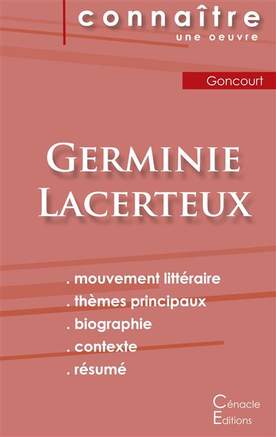 Fiche de lecture Germinie Lacerteux