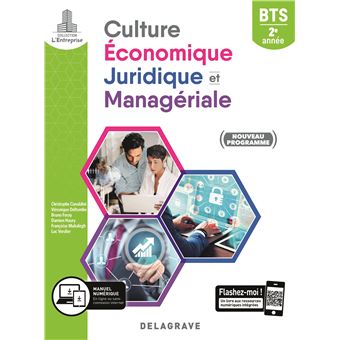 Culture économique, juridique et managériale (CEJM) 2e année BTS SAM, GPME, NDRC (2019) - Pochette élève