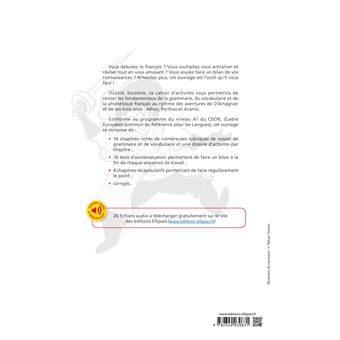 FLE. Cahier d'activités. Réviser son français langue étrangère en s'amusant. A1-A2  (avec fichiers audio)