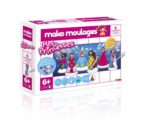 Moulages Mes Princesses Mako 6 Moules
