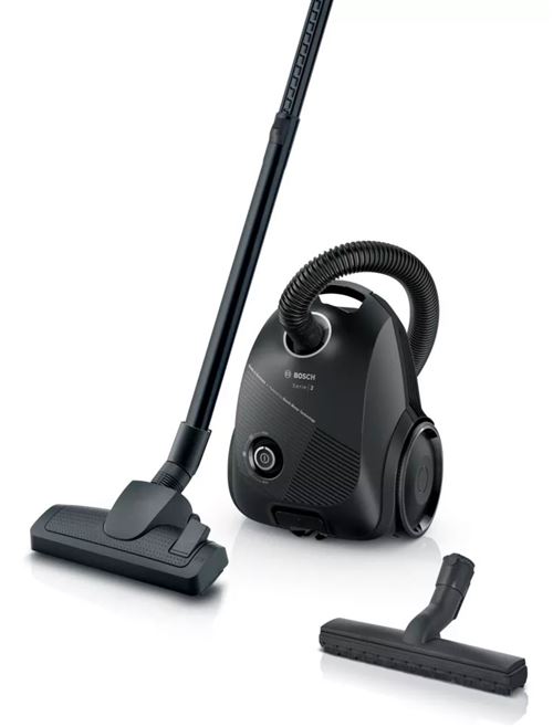 Aspirateur avec sac Bosch BGLS2BA3D8 600W Noir mat