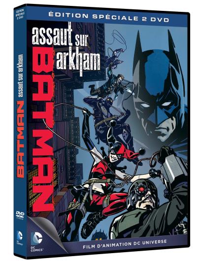 Batman Assault on Akham DVD