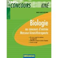 Biologie au concours d'entrée de masseur-kinésithérapeute