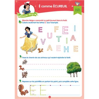 Disney - Princesses - De la Petite à la Moyenne Section - Cahier de vacances 2023