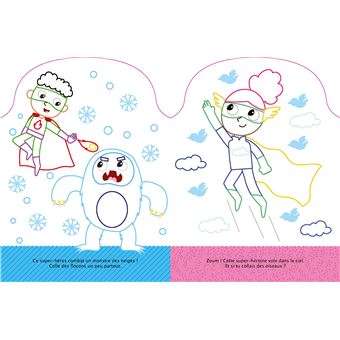 Mes premières gommettes - Les superhéros