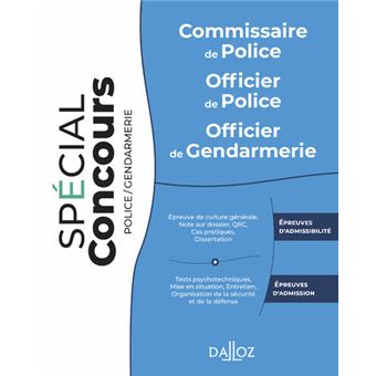 Commissaire De Police Officier De Police Officier De Gendarmerie 8e Ed 8eme Edition Broche Frederic Debove Achat Livre Fnac