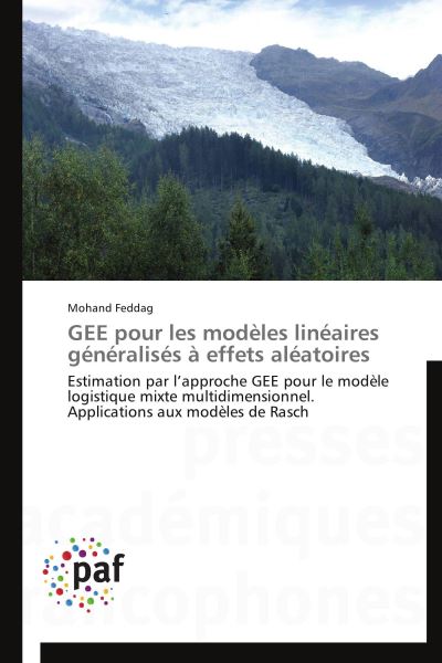 Gee pour les modeles lineaires generalises a effets aleatoir