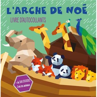 L’arche de Noé - livre d’autocollants