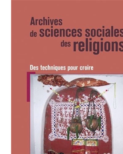 Archives de sciences sociales des religions,187:pluralite