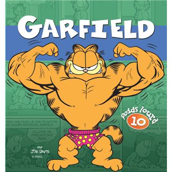 Garfield Tome 10 Garfield Poids Lourd Jim Davis Broche Achat Livre Fnac
