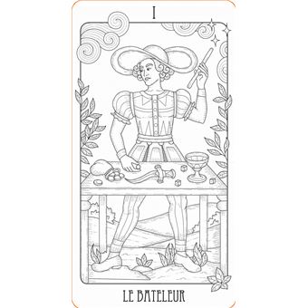 Mon tarot à colorier