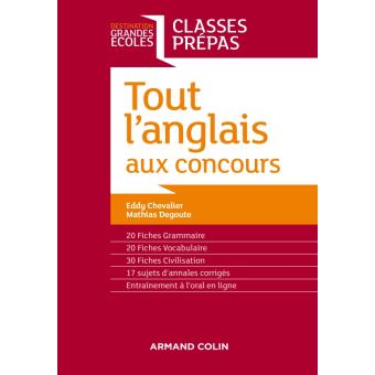 Tout l'anglais aux concours - Classes prépas - 1