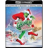 Dr Seuss' How Grinch Stole Christmas 25th Anniversary Edition Blu-ray 4K Ultra HD
