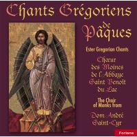 couverture de : Chants gr&eacute;goriens de P&acirc;ques