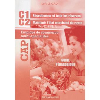 Livre du professeur c1 - c2 cap ecms 1re et 2me annees- reserve aux enseignants - 1