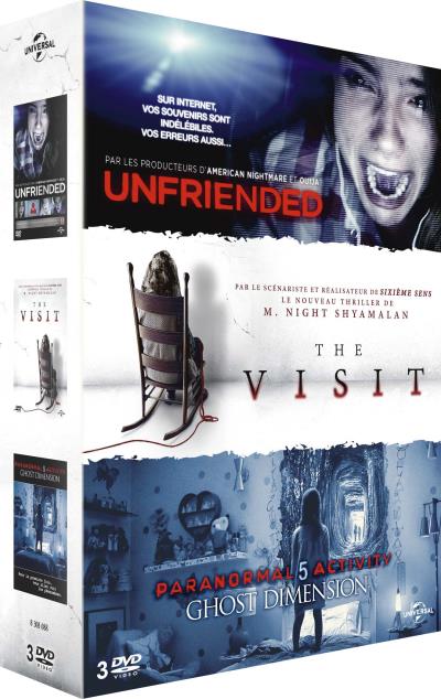 Coffret Horreur 2016 3 films DVD