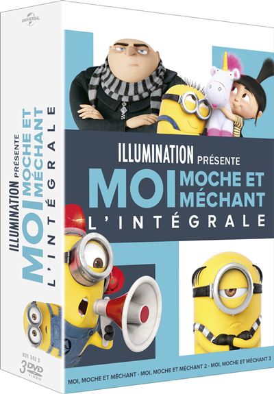 Coffret Moi, moche et méchant L'intégrale DVD