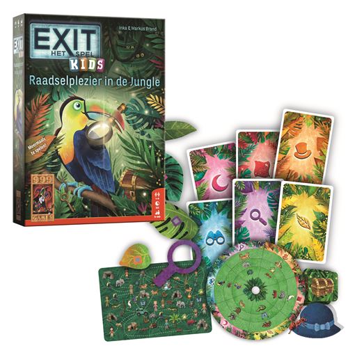 Exit - Kids Raadselplezier In De Jungle Version en Néerlandais
