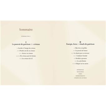 L'énergie des pierres et des cristaux