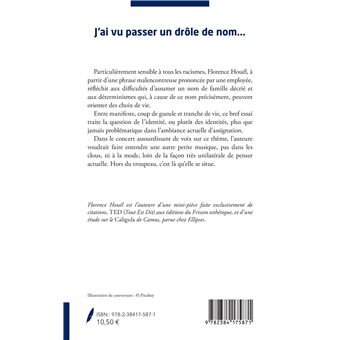 J'ai vu passer un drôle de nom