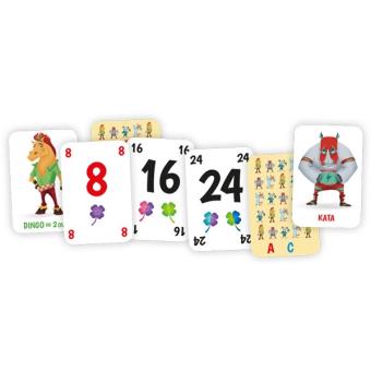 Aritma | Lot 1 Jeu Educatif ConjuDingo + 1 FractoDingo + 1 OrthoDingo |  pour Enfants Niveau CE2 | Cahiers de Vacances dès 8 Ans | Jeu de Société 