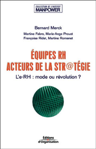 Equipes RH. Acteurs de la stratégie