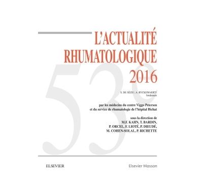 L'actualité rhumatologique 2016 - Marcel-Francis Kahn - broché