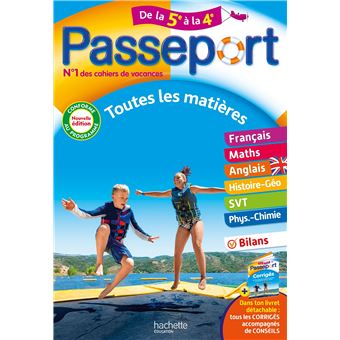 Passeport Toutes Les Matieres De La 5e A La 4e Cahier De Vacances 2021 Broche Isabelle De Lisle Philippe Rousseau Marie Francoise Dreano Achat Livre Fnac Passeport Toutes Les Matieres De La 5e A La 4e Cahier De Vacances 2021 Broche Isabelle De Lisle Philippe Rousseau Marie Francoise Dreano Achat Livre Fnac