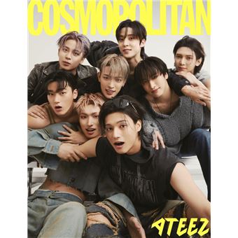 Magazine Cosmopolitan Ateez Juillet 2023