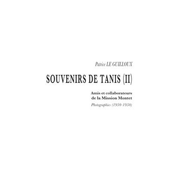Souvenirs de Tanis (II)
