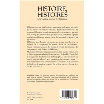 Histoire, Histoires