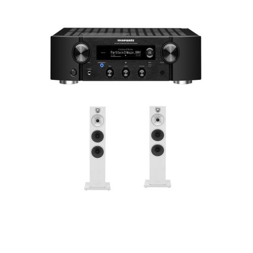 Amplificateur Hi-Fi Marantz PM7000N Noir + Enceinte colonne Bowers & Wilkins 603 White Vendue par paire