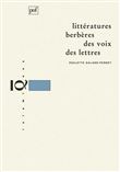Littératures berbères, des voix, des lettres