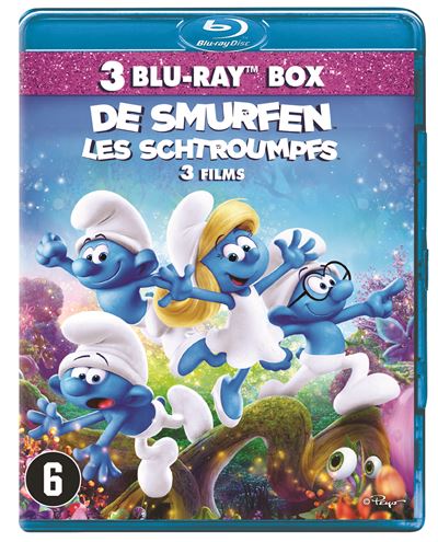 De Smurfen 1/2/3 - Nl/Fr - Bluray
