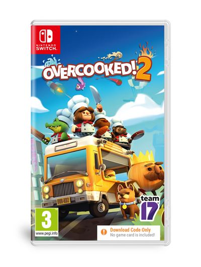 OVERCOOKED! 2 (CODE-IN-A-BOX) FR/NL SWITCH