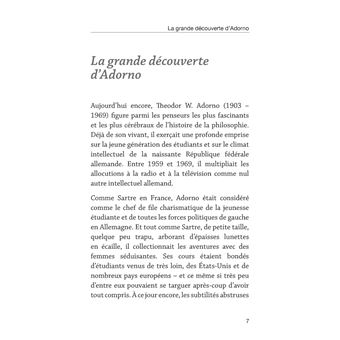 Adorno en 60 minutes