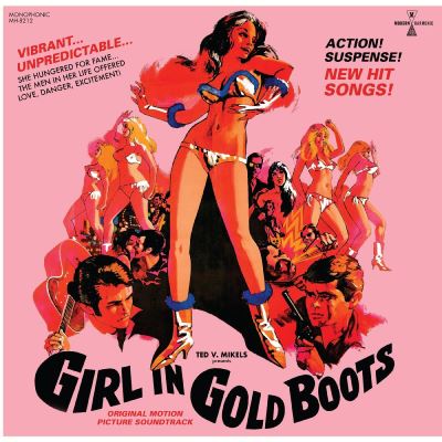 Girl In Gold Boots Vinyle Coloré