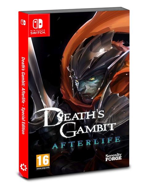Pochette avant du jeu Death's Gambit: Afterlife Definitive Edition Nintendo Switch