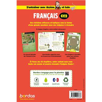 S'entraîner avec Arsène et Lulu - Français CE2