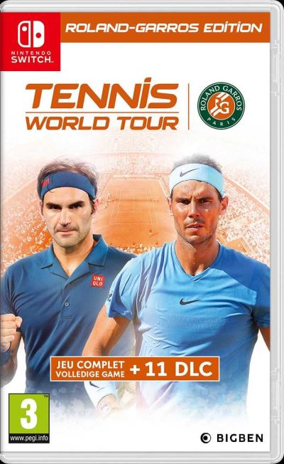 Tennis world tour Roland Garros FR/NL SWITCH