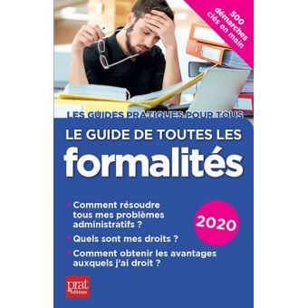 Le guide de toutes les formalités 2020
