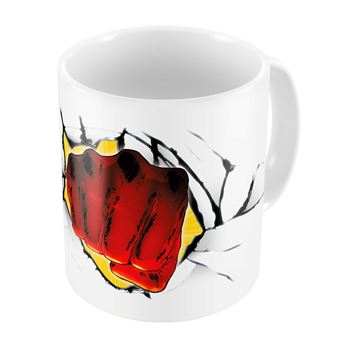 Mug One Punch Man Saitama Fist