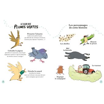 Le club des plumes vertes - Mission abeilles