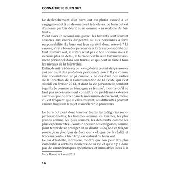 Les clés du burn out