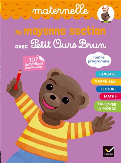 Ma moyenne section avec Petit Ours Brun - Florence Doutremepuich - broché