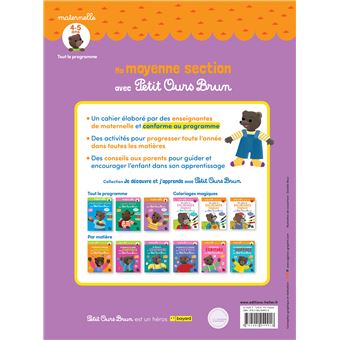 Ma moyenne section avec Petit Ours Brun