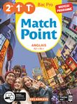 Match Point Anglais 2de, 1re, Tle Bac Pro (2020) - Pochette élève